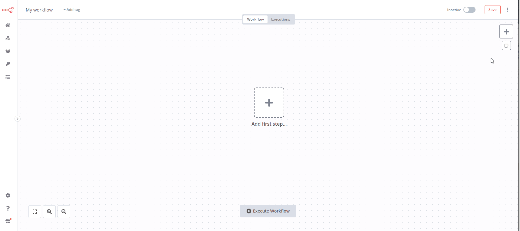 n8n workflow setup