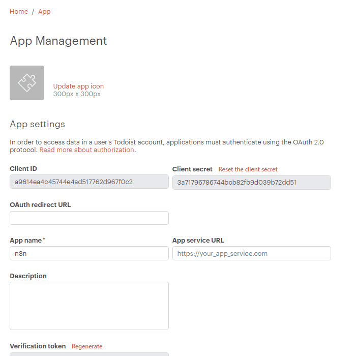 Todoist Webhook